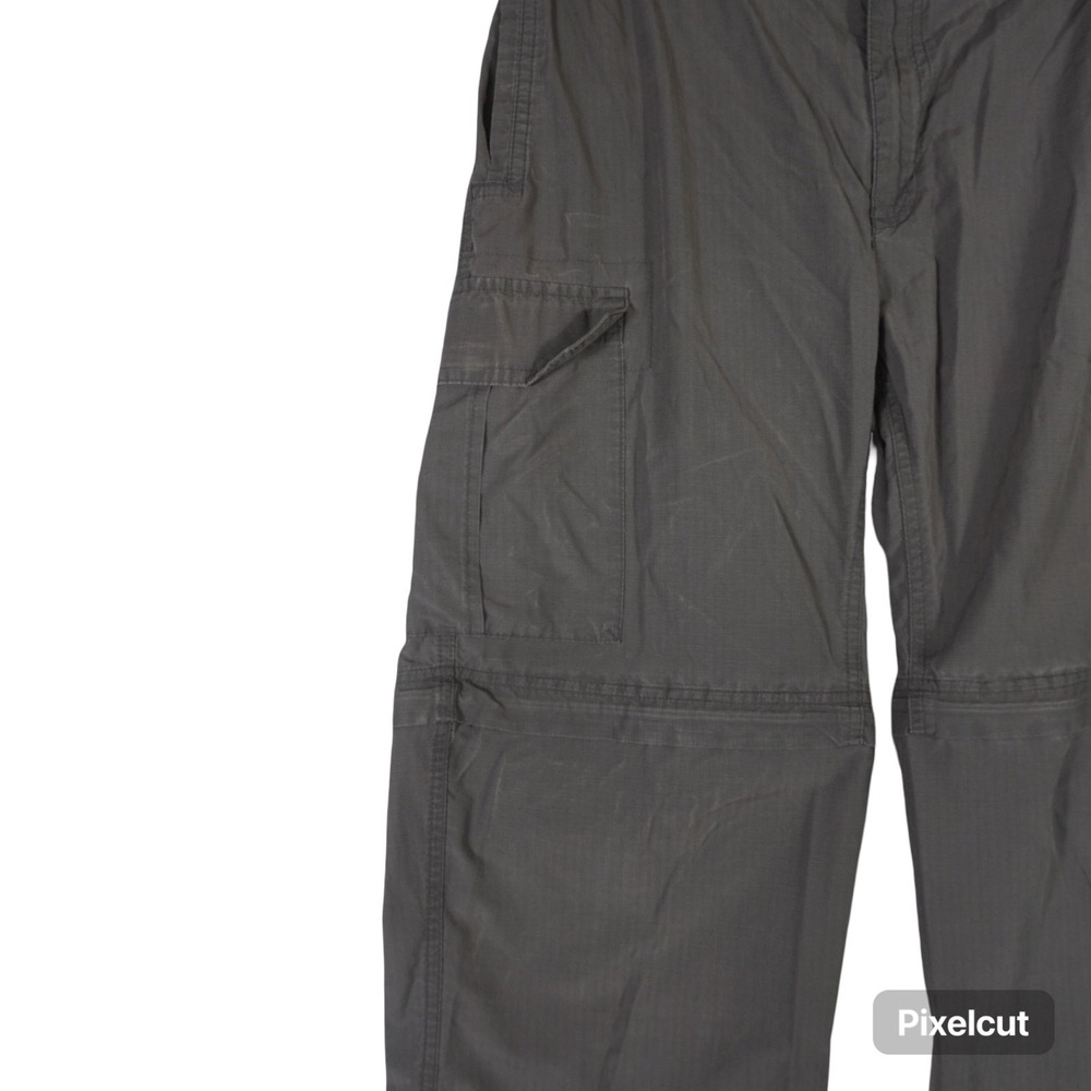 Columbia Convertible Pants Men S 32L Gray Comfort Ripstop Hiking Trekking Travel - Picture 5 of 16